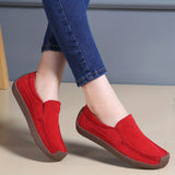 LiviaFlex™ – Modische Damen Loafer mit ultraweicher Komfortsohle – Rot