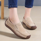 LiviaFlex™ – Modische Damen Loafer mit ultraweicher Komfortsohle – Apricot