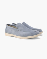 Joseph | Eleganter Schlüpfen Herren-Sommer-Loafer aus Wildleder – Hellblau
