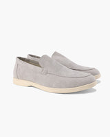 Joseph | Eleganter Schlüpfen Herren-Sommer-Loafer aus Wildleder – Hellgrau