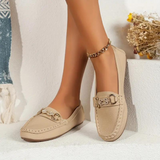 Elegante Formelle Damenschuhe | Bequem – Khaki