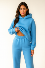 Loungewear-Set Mit Kapuze - Alexia – Blau