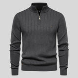 Noah | Hochwertiger Herren-Comfort-Pullover – Grau