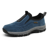 Luke | Bequeme Wanderschuhe zum Reinschlüpfen – Blau