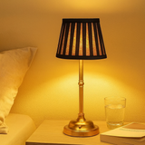 Lumora | Elegante kabellose LED-Tischleuchte – Kaffee