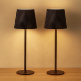 Lumora | Wiederaufladbare LED-Schreibtisch- und Nachttischlampe – Schwarz
