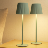 Lumora | Wiederaufladbare LED-Schreibtisch- und Nachttischlampe – Grün