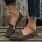 LunaFlex™ – Bequeme Mary Jane Loafer für Damen – Grau