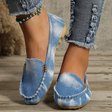 LunaFlex™ – Bequeme Mary Jane Loafer für Damen – Blau