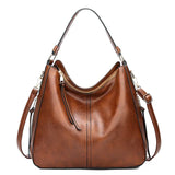 Desirae - Elegante und große Handtasche für Damen – Braun