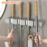 HookDock™ - Stabiler Halter für alle Haushaltswerkzeuge – Weiß