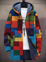 Mirrin | Eleganter Kunstdruck-Cardigan – Mehrfarbig 3