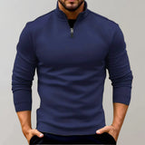 Herrenpullover - chris – Marineblau