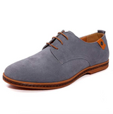 Houston - Herren‑Lederschuhe – Grau