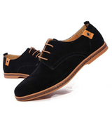 Houston - Herren‑Lederschuhe – Schwarz