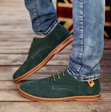 Houston - Herren‑Lederschuhe – Grün