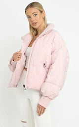 Leichte Damen Pufferjacke - Sofia – Rosa