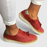 Natalia | Bequeme Alltagssandalen – Rot