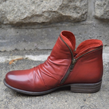 Waltraud | Orthopädische Stiefel – Rot