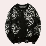 Joshua - eleganter strickpulli für herren – Schwarz