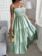 Savedra - Bequemes Sommerkleid Für Alltag & Freizeit – Grün