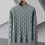 Mael - eleganter kaschmir-pullover für herren – Grün