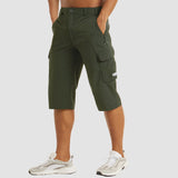 Herren Shorts | Cargo-Form mit schnelltrocknender Eigenschaft – Dunkelgrün
