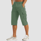 Herren Shorts | Cargo-Form mit schnelltrocknender Eigenschaft – Grün
