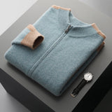 Chamara - Signature Woll Jacke – Hellblau