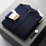 Chamara - Signature Woll Jacke – Marine