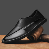 Smith – Elegante Leder Sandale – Schwarz