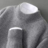 Arlington - Eleganter Kaschmirpullover – Grau