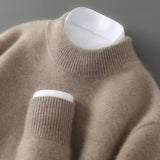 Arlington - Eleganter Kaschmirpullover – Braun