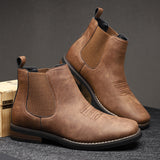 Brookvale Zeitlose Stiefel – Kastanienbraun