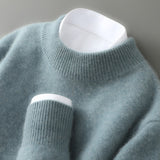 Pascal - Eleganter Cashmere-Pullover – Grün