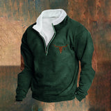 Leichte urbane Jacke mit klassischem Kragen – Grün