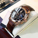 Zeitgenössische Luxus-Armbanduhr – Rotgold