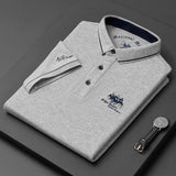 George - Luxus Polo - Sommer Chic – Grau