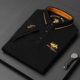 George - Luxus Polo - Sommer Chic – Schwarz
