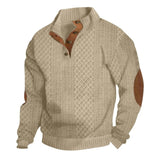 Christoph | Klassischer Rippstrickpullover – Beige