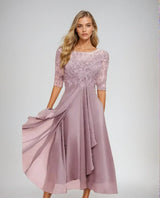 Zarelia - Luxuriöses Festkleid – Rosa