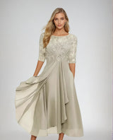 Zarelia - Luxuriöses Festkleid – Weiß