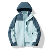 Manuela | Winddichte und funktionelle Unisex Skijacke – Blau