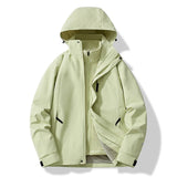 Manuela | Winddichte und funktionelle Unisex Skijacke – Mintgrün