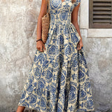 Esther | Schmeichelndes Sommerkleid – Blau