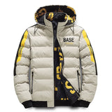 BASE Urban Winterjacke mit Kapuze – Khaki