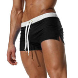 Alvin | Slim Schwimmshorts – Schwarz