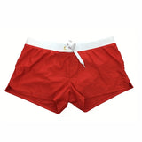 Alvin | Slim Schwimmshorts – Rot