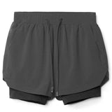 Fitness Shorts für Herren - bequem und flexibel – Grau