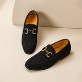 Joseph | Trensenverzierung Mandelspitze Loafer – Schwarz